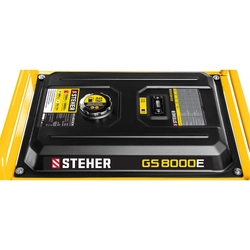 STEHER  7000 Вт, бензиновый генератор с электростартером (GS-8000E) GS-8000Е