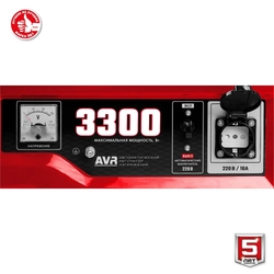 ЗУБР  3300 Вт, бензиновый генератор (СБ-3300) СБ-3300