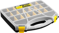 STAYER  SPACE-18, 455 х 355 х 70 мм, (18″), пластиковый органайзер с 21 ячейкой (38038-18) 38038-18_z01