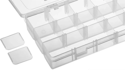 STAYER  HANDY-9, 230 x 120 x 35 мм, (9″), пластиковый органайзер с 18 ячейками (38051-09) 38051-09_z01