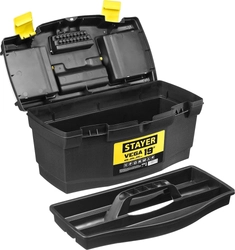 STAYER  VEGA-19, 490 х 250 х 250 мм, (19″), пластиковый ящик для инструментов (38105-18) 38105-18_z03