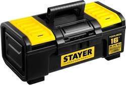 STAYER  TOOLBOX-16, 390 х 210 х 160, пластиковый ящик для инструментов, Professional (38167-16) 38167-16