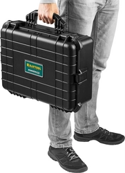 KRAFTOOL  PANZER-20, 510 х 400 х 190 мм, (20″), IP55, ударопрочный пластиковый ящик (38251-20) 38251-20