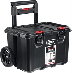 KETER  STACKNROLL, 525 х 411 х 560 мм, (21″), пластиковый ящик-тележка на колесах (38397) 38397