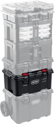 KETER  STACKNROLL, 525 х 345 х 260 мм, (21″), пластиковый ящик с крышкой (38398) 38398