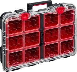 KETER  STACKNROLL, 525 х 345 х 147 мм, (21″), пластиковый ящик-органайзер с 10 регулируемыми ячейками (38399) 38399