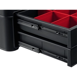 KETER  STACKNROLL, 481 х 332 х 233 мм, (19″), пластиковый ящик с выдвижными полками (38407) 38407