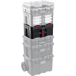 KETER  STACKNROLL, 481 х 332 х 233 мм, (19″), пластиковый ящик с выдвижными полками (38407) 38407