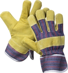 STAYER  XL, спилок с тиснением, комбинированные перчатки (1131-XL) 1131-XL