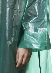 STAYER  полиэтилен, зеленый, S-XL, 50 микрон, плащ-дождевик (11610) 11610