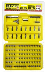 STAYER  Super Universal, 100 шт, набор бит (2604-H100) 2604-H100