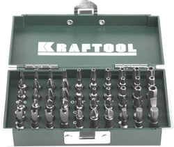 KRAFTOOL  X-Drive, 50 шт, набор кованых торсионных бит (26065-H50) 26065-H50
