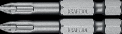 KRAFTOOL  X-Drive PH2, 50 мм, 2 шт, торсионные биты (26121-2-50-2) 26121-2-50-2