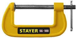 STAYER  SG-100, 100 мм, чугунная струбцина G (3215-100) 3215-100_z02