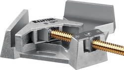 KRAFTOOL  Extrem C90, глубина зажима 90 мм, экстрамощная стальная угловая струбцина для сварочных работ (32201) 32201