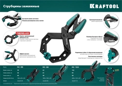 KRAFTOOL  RC-38, 38 х 38 мм, зажимная струбцина (32224-04) 32224-04