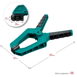 KRAFTOOL  SC-10, 100 х 100 мм, пружинная струбцина (32227-10) 32227-10