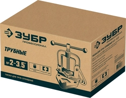 ЗУБР  3.5″, трубные откидные тиски, Профессионал (32611-2) 32611-2