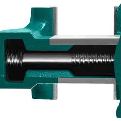 KRAFTOOL Grand, 100 мм, слесарные тиски (32702-100) 32702-100
