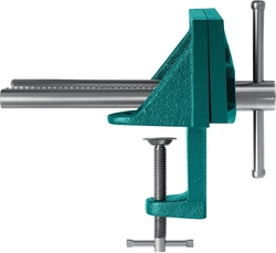KRAFTOOL  155 мм, на струбцине, Столярные переносные тиски (32720-155) 32720-155