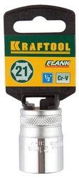 KRAFTOOL  FLANK, 1/2″, 21 мм, торцовая головка (27805-21) 27805-21_z01
