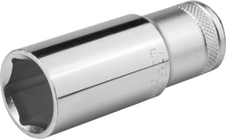 KRAFTOOL  FLANK, 1/2″, 22 мм, удлиненная торцовая головка (27807-22) 27807-22_z01