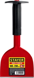 STAYER  Red Force, 100 х 230 мм, зубило-конопатка с протектором (2129) 2129