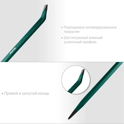 KRAFTOOL  600 мм, 19 мм, монтажный лом (21807-60) 21807-60_z01