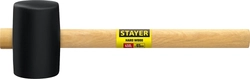 STAYER  450 г, чёрная резиновая киянка (20505-65) 20505-65