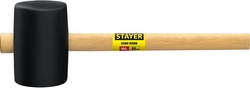 STAYER  900 г, чёрная резиновая киянка (20505-90) 20505-90