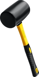 STAYER   680 г, чёрная, резиновая киянка, Professional (2054-75) 2054-75