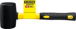 STAYER   680 г, чёрная, резиновая киянка, Professional (2054-75) 2054-75