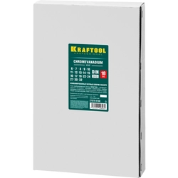 KRAFTOOL  18 шт, 6 - 32 мм, набор комбинированных гаечных ключей (27079-H18E) 27079-H18E