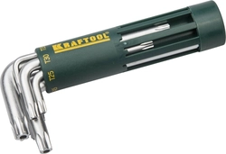 KRAFTOOL  8 шт, набор коротких имбусовых ключей (27433-1) 27433-1_z01