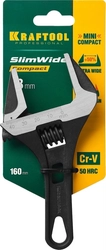 KRAFTOOL  SlimWide Compact, 160/44 мм, разводной ключ (27266-25) 27266-25