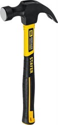 STAYER  Fiberglass, 680 г, с фиберглассовой рукояткой, столярный молоток-гвоздодёр, Professional (2026_z02) 2026_z02