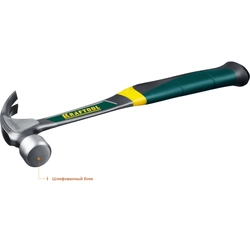 KRAFTOOL  Thor, 560 г, цельнокованый столярный молоток-гвоздодёр (20270) 20270