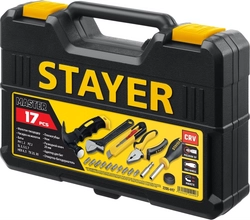STAYER  Master-17, 17 предм., универсальный набор инструмента для дома (2205-H17) 2205-H17