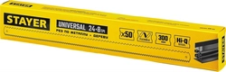 STAYER  Universal, 8 + 24 TPI, 25 х 300 мм, 1 шт, коробка 50 шт, универсальное двустороннее широкое полотно по дереву и металлу (1591) 1591_z01
