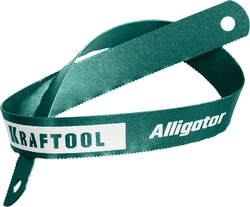 KRAFTOOL  Alligator-24, 24 TPI, 300 мм, биметталическое гибкое полотно по металлу (15942-24-1) 15942-24-1