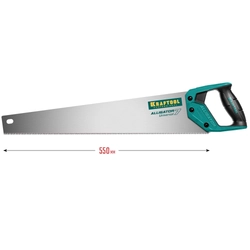 KRAFTOOL  Alligator Universal 7, 550 мм, 7 TPI, 3D зуб, универсальная ножовка (15004-55) 15004-55