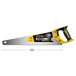 STAYER  Cobra 5, 450 мм, ножовка по дереву, Professional (1506-45) 1506-45_z02