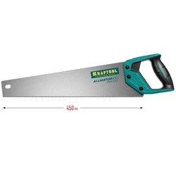 KRAFTOOL  Alligator Fine 11, 450 мм, ножовка для точного реза (15203-45) 15203-45