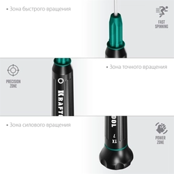KRAFTOOL  Precision TX7, отвертка для точных работ (25684-07) 25684-07