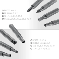 KRAFTOOL  Precision-51,  51 предм., для точных работ, отвертка (25691) 25691