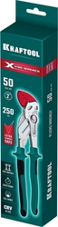 KRAFTOOL  VISE-WRENCH X, 250 мм, клещи переставные-гаечный ключ (22067) 22067