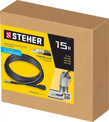 STEHER  для пистолета G-280 PRO, 15 м, шланг для прочистки труб (75414-280-15) 75414-280-15