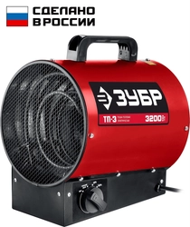 ЗУБР  3 кВт, электрическая тепловая пушка (ТП-3) ТП-3