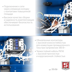 ЗУБР  9 кВт, электрическая тепловая пушка, Профессионал (ТП-П9) ТП-П9