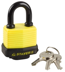 STAYER  50 мм, всепогодный, навесной замок (37140-40) 37140-40